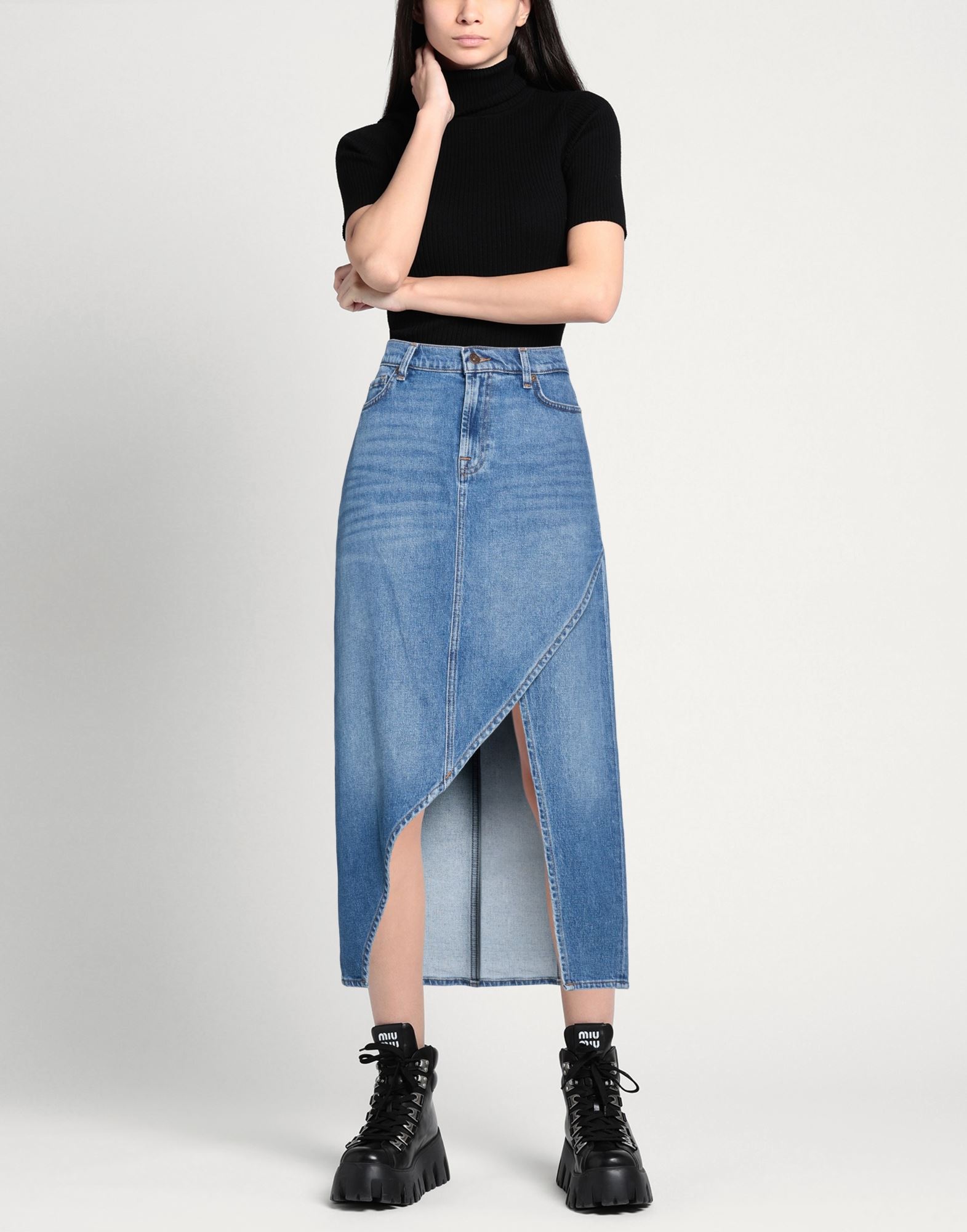  7 For All Mankind - Hosen & Röcke - Jeansröcke - On Yoox.com 