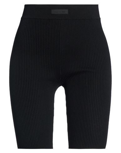 Pantalones cortos y bermudas Mujer Negro S Mujer