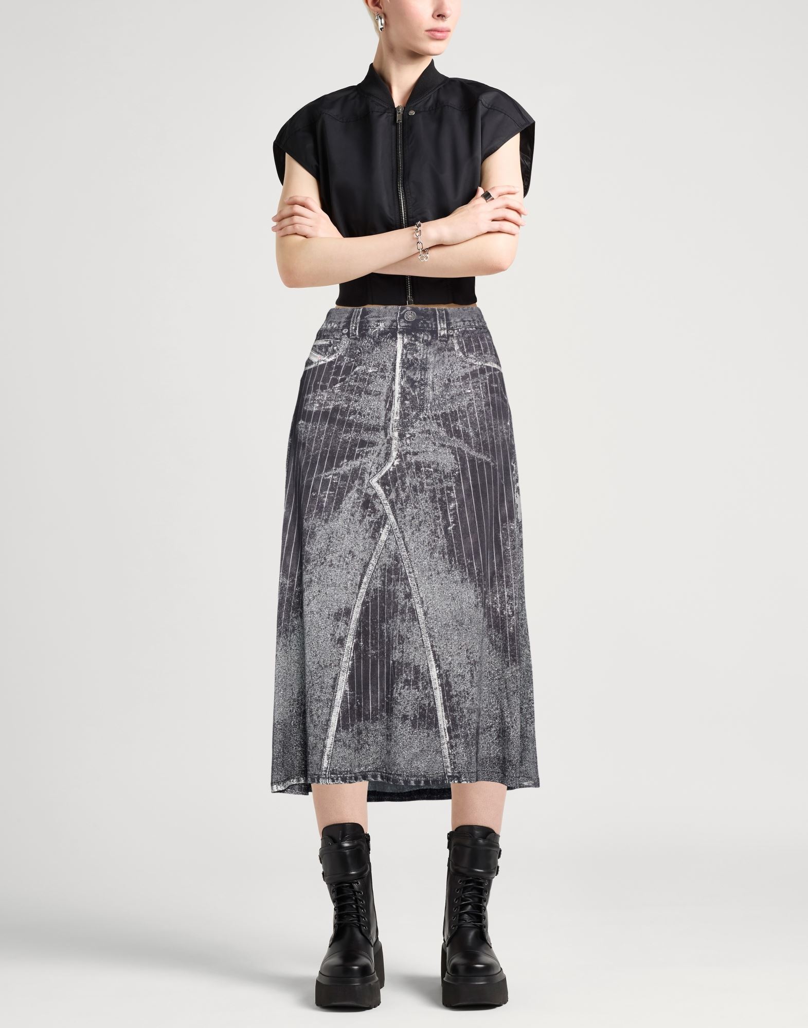  Diesel - Hosen & Röcke - Midi-röcke - On Yoox.com 