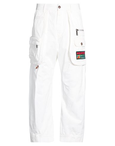Dsquared2 Man Pants White Size 36 Cotton