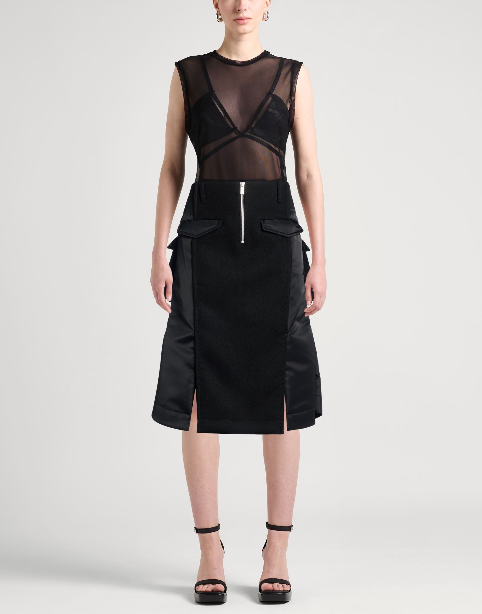  Sacai - Hosen & Röcke - Midi-röcke - On Yoox.com 