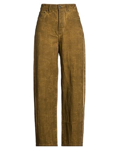 Pantalones Mujer Caqui M Mujer