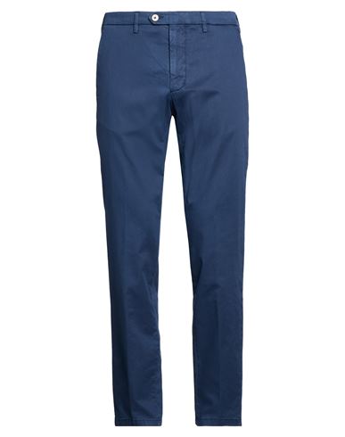 Michael Coal Man Pants Navy Size 36 Lyocell, Elastane In Blue