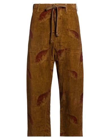 Pantalones Hombre Marrón M Hombre