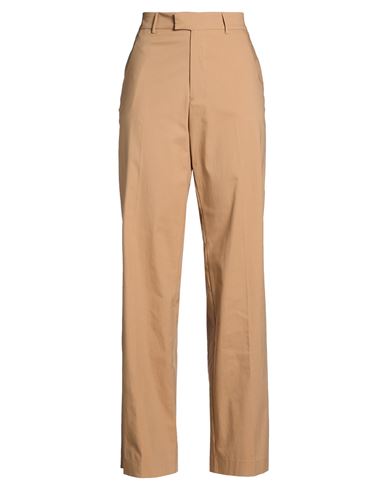 Berwich Woman Pants Camel Size 12 Cotton, Polyamide, Elastane In Sand