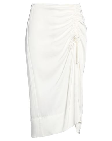 Falda midi Mujer Blanco 2 Mujer