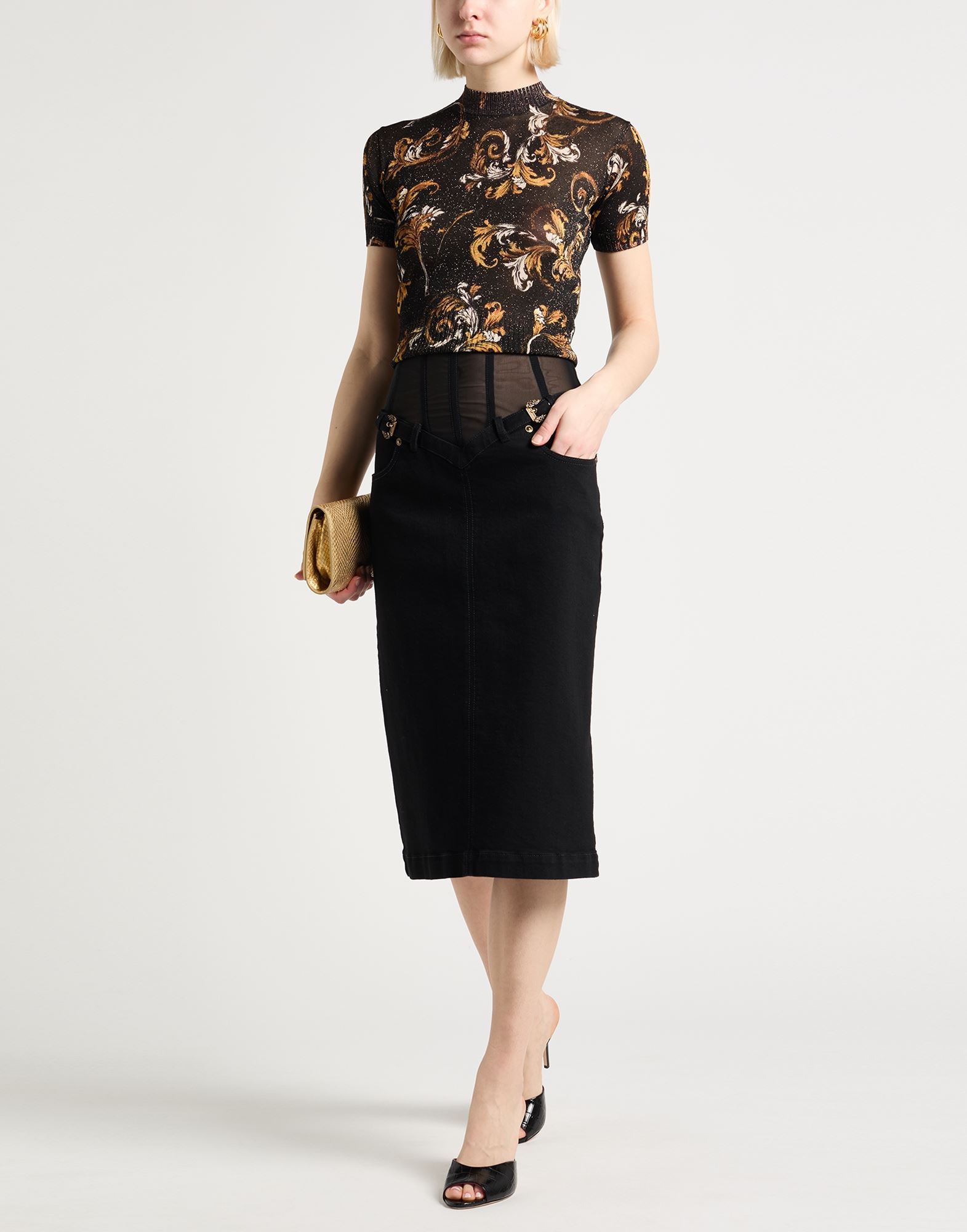 Versace Jeans Couture - Hosen & Röcke - Jeansröcke - On Yoox.com 