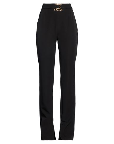 Just Cavalli Woman Pants Black Size 6 Polyester, Elastane