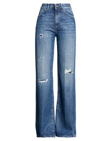 Dondup Woman Jeans Blue Size 25 Lyocell