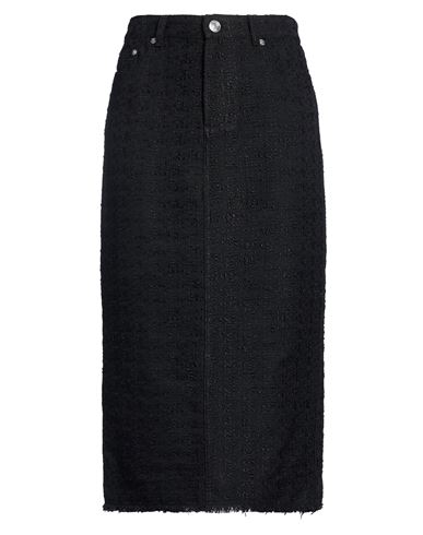 Falda midi Mujer Negro 32,34,36 Mujer