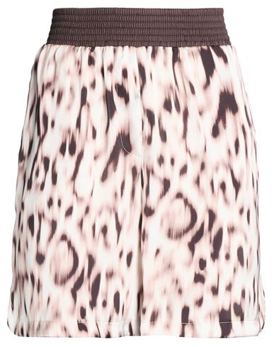 Liu •jo Woman Shorts & Bermuda Shorts Beige Size L Polyester In Sand