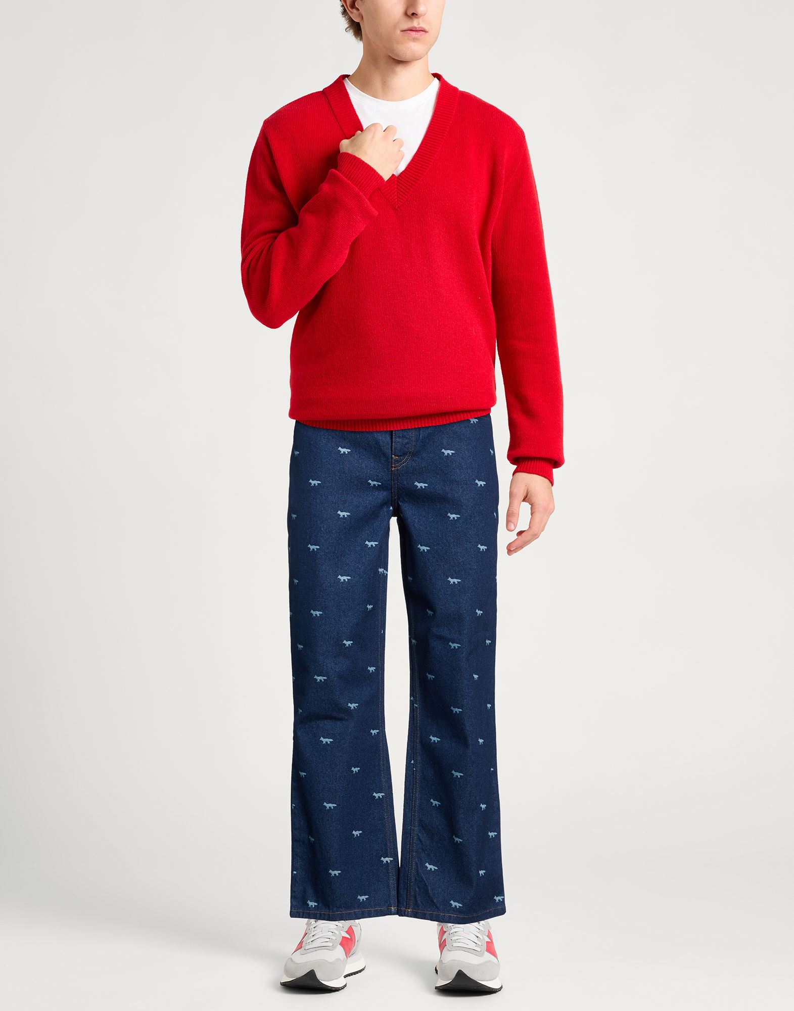  Maison Kitsuné - Hosen & Röcke - Jeanshosen - On Yoox.com 