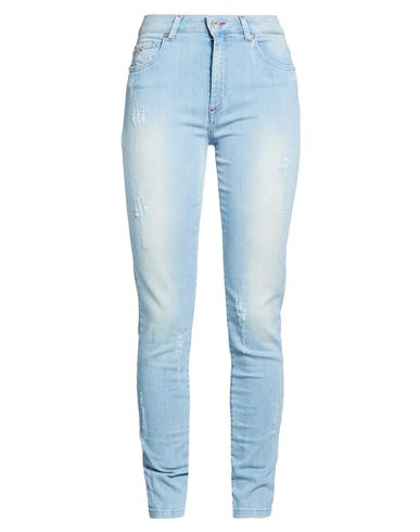 Blugirl Folies Woman Jeans Blue Size 27 Cotton, Elastane