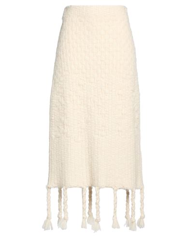 Midi-Rock Damen Elfenbein 28,34 Damen