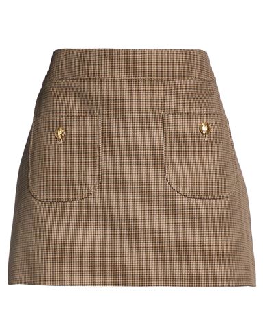 Minirock Damen Hellbraun 36 Damen