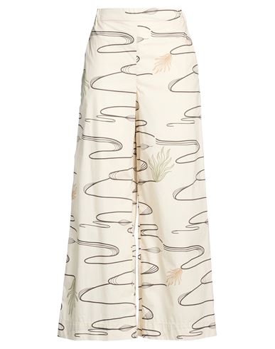 Max Mara Mm By  Woman Pants Beige Size 10 Cotton In Sand