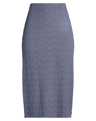 Midi-Rock Damen Taubenblau S Damen