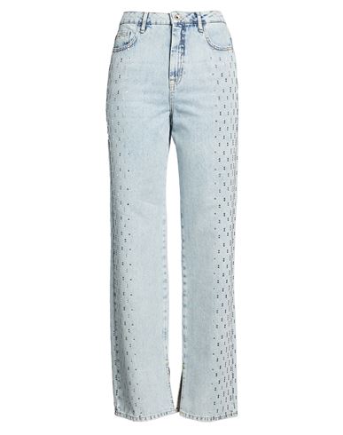 Patrizia Pepe Woman Jeans Blue Size 32 Cotton