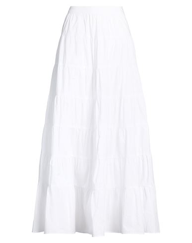 Falda larga Mujer Blanco M Mujer