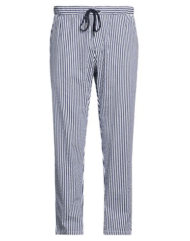 Perfection Man Pants Navy Size 42 Cotton, Polyamide In Gray
