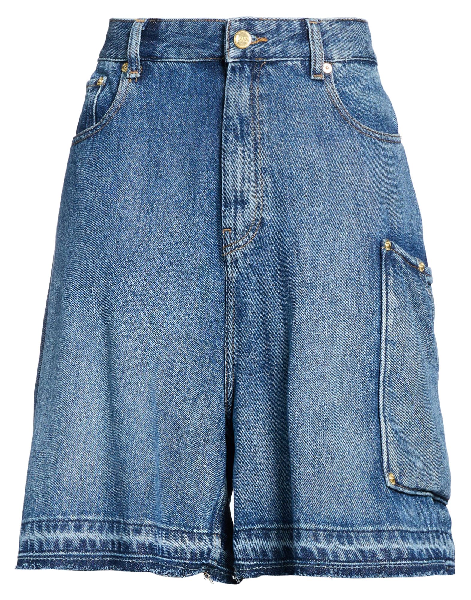GANNI BOTTOMWEAR Denim σορτς