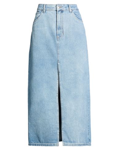 VICOLO Jeansrock Damen Blau L Damen