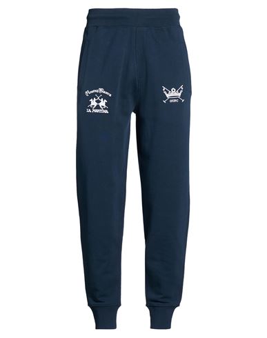 La Martina X Rowing Blazers Man Pants Midnight Blue Size L Cotton
