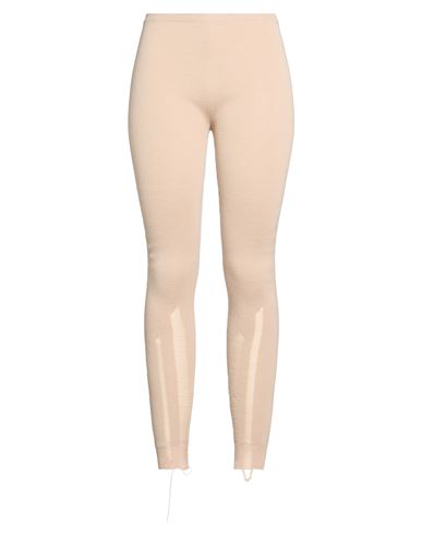 Leggings Damen Beige M Damen