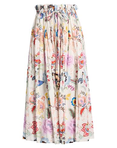 Connor & Blake Woman Maxi Skirt Beige Size Xl Cotton In Sand