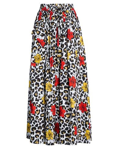 Connor & Blake Woman Maxi Skirt Red Size L Cotton