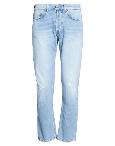 Grifoni Man Jeans Blue Size 31 Cotton, Elastane