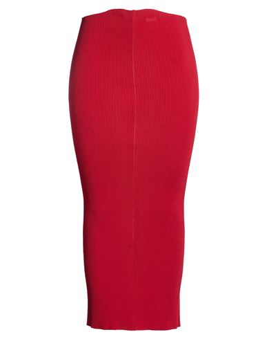 Marni Woman Maxi Skirt Brick Size 10 Viscose, Elastane In Red
