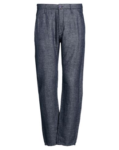 Gaudì Man Pants Blue Size 31 Cotton, Linen
