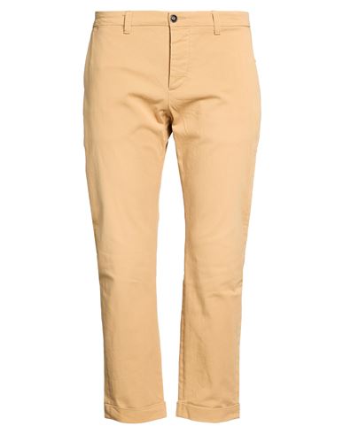People (+)  Man Pants Sand Size 38 Cotton, Elastane