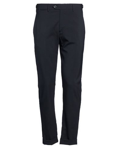 Berwich Man Pants Midnight Blue Size 34 Virgin Wool, Lyocell In Black
