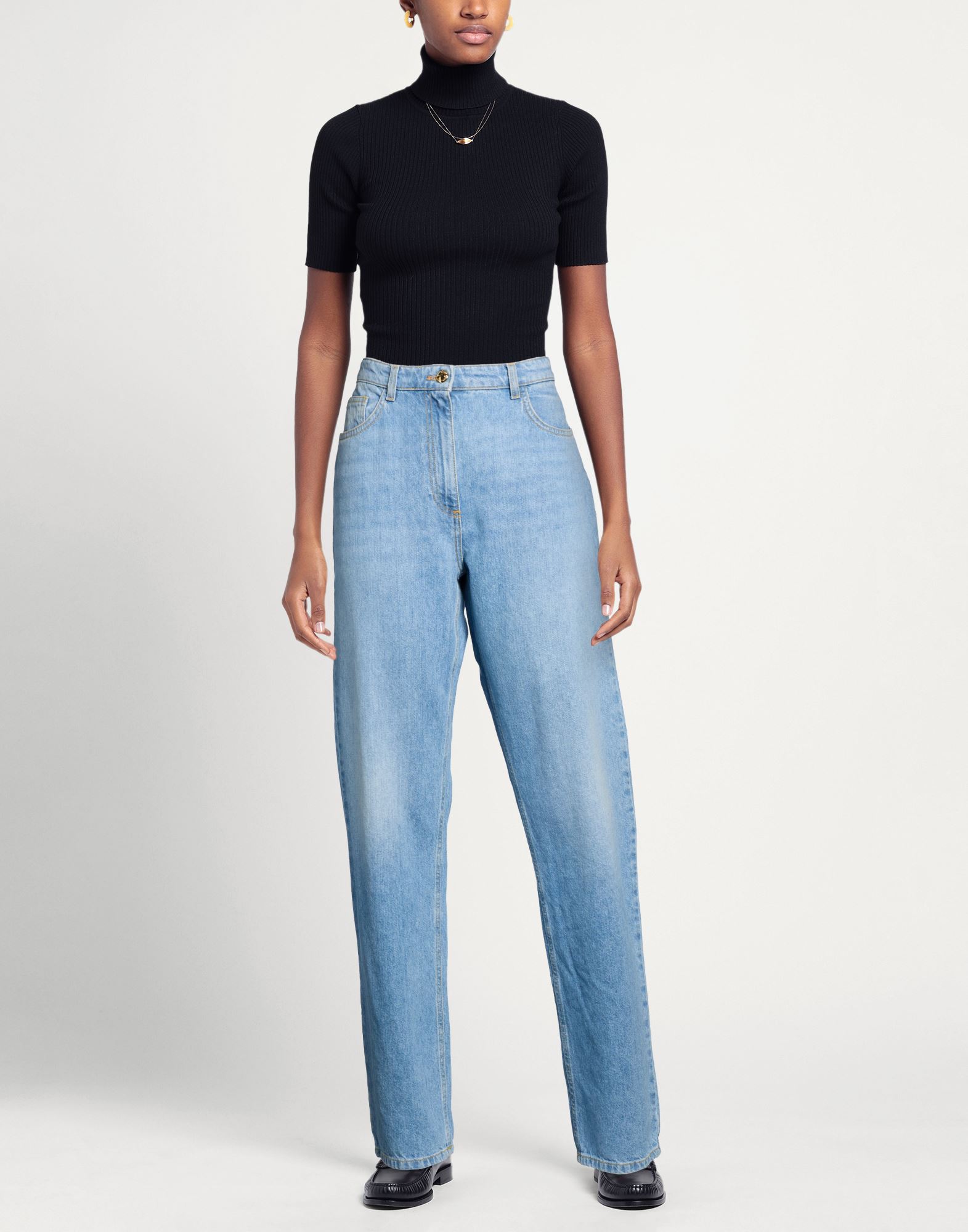  Elisabetta Franchi - Hosen & Röcke - Jeanshosen - On Yoox.com 