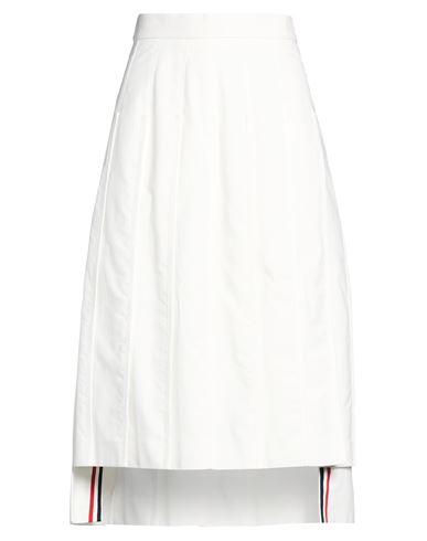 Falda midi Mujer Blanco 36 Mujer