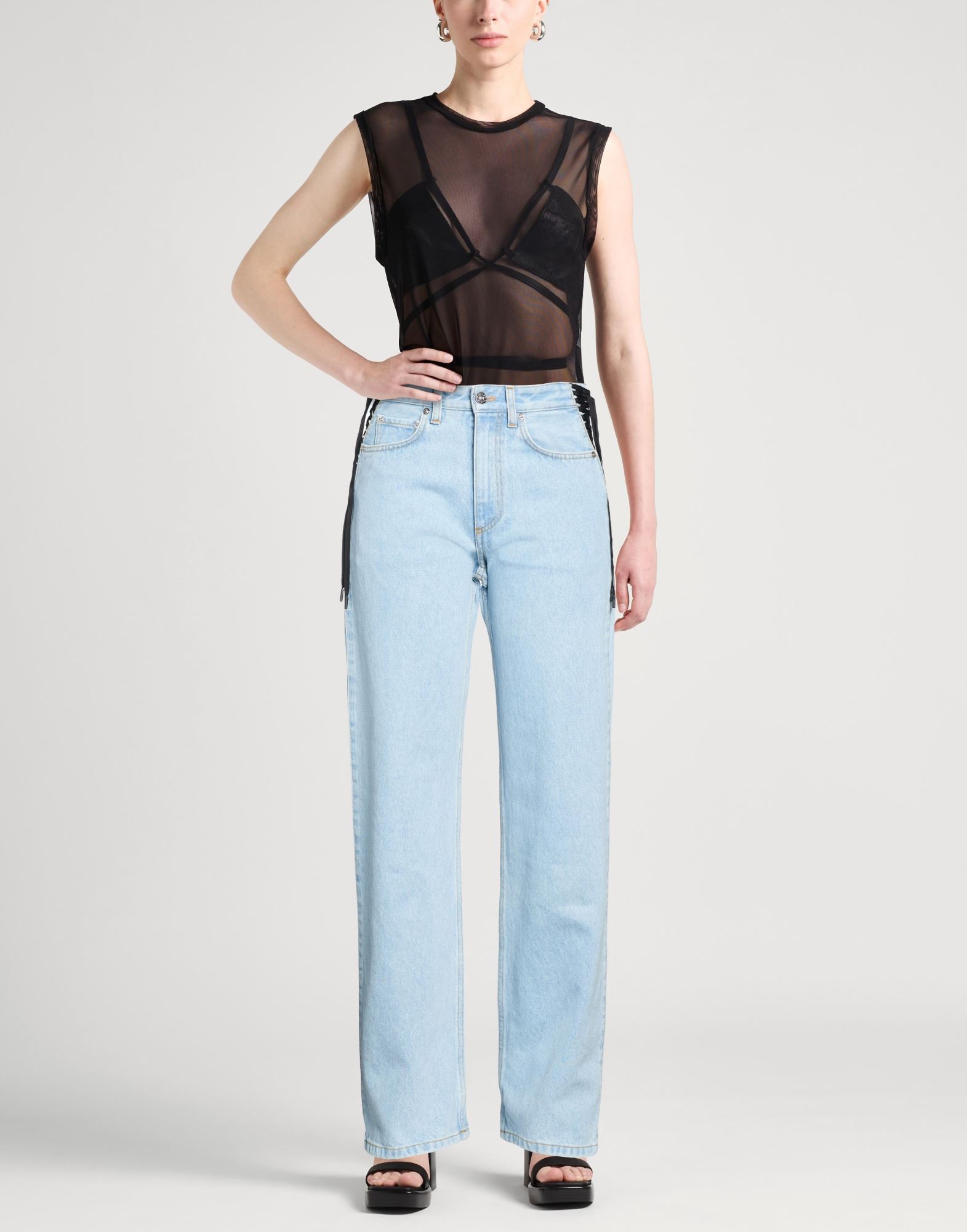  Mugler - Hosen & Röcke - Jeanshosen - On Yoox.com 