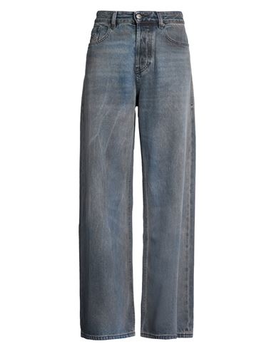 Diesel Woman Jeans Black Size 29w-32l Cotton In Blue