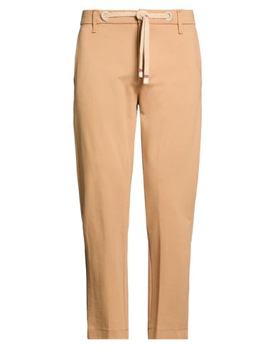 Squad² Man Pants Camel Size 34 Viscose, Nylon, Elastane In Beige