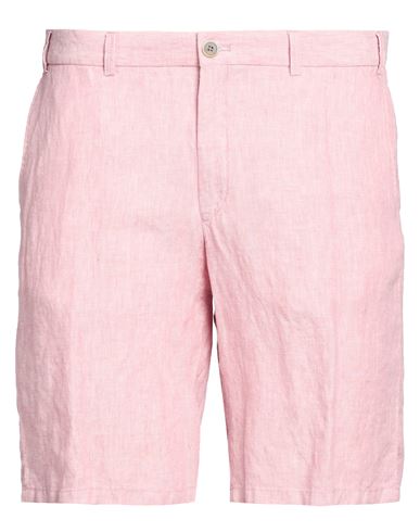 Hiltl Man Shorts & Bermuda Shorts Pink Size 38 Linen