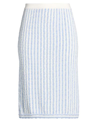 Midi-Rock Damen Azurblau 32,34 Damen