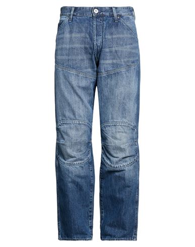 G-star Raw Man Jeans Blue Size 34w-32l Cotton, Recycled Cotton