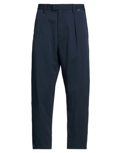 G-star Raw Man Pants Midnight Blue Size 31w-32l Polyester, Lyocell, Wool, Elastane