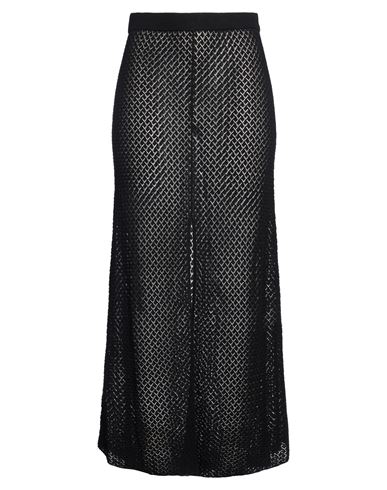 Midi-Rock Damen Schwarz 30,32,34,36,38 Damen