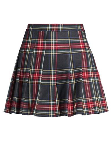 Maje Woman Mini Skirt Grey Size 10 Wool, Polyester, Elastane In Gray