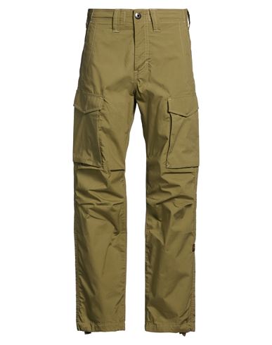 G-star Raw Man Pants Military Green Size 30w-30l Cotton, Recycled Polyester