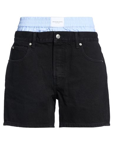 Shorts vaqueros Mujer Negro 28 Mujer