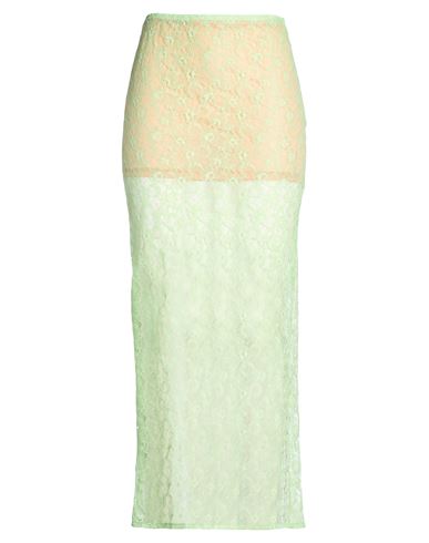 Chiara Ferragni Woman Maxi Skirt Light Green Size 4 Polyamide
