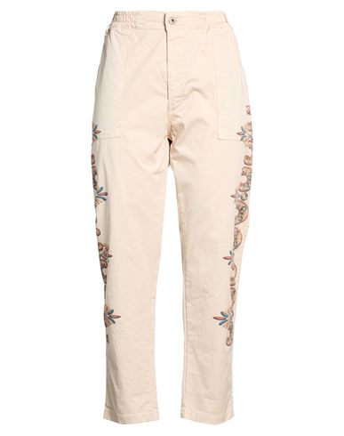 Hose Damen Beige M Damen